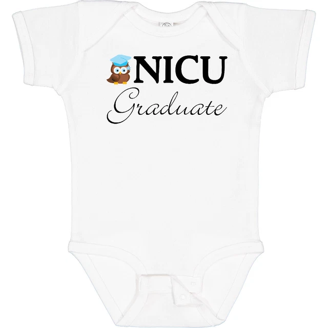 Inktastic Newborn NICU Graduate Boy Baby Bodysuit Preemie Neonatal Coming Infant