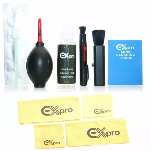 Ex-Pro® 18 in 1 Professional Lens cleaning kit cleaner for Nikon DSLR Camera