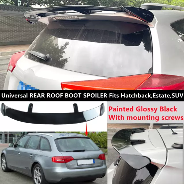 Universal rear shop window spoiler