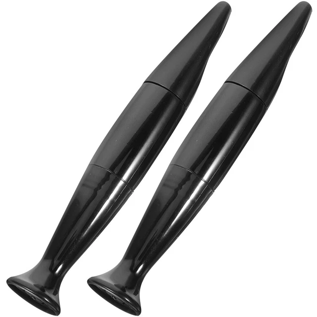 2pcs Diamants à ongles vides Col à colle pour le salon de nous applicateurs de