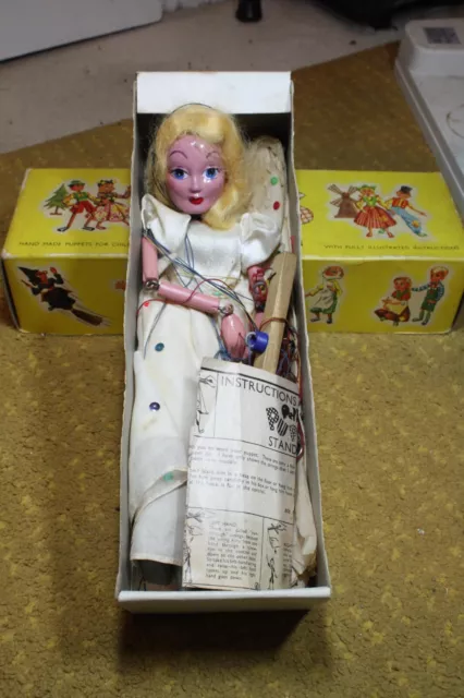 VINTAGE BOXED 1960s Pelham Puppet SS Fairy/Angel ......