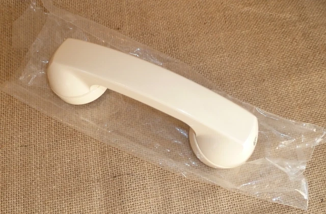 Hand Set Modulars NEW WESTERN ELECTRIC Ivory Modular Telephone Handset Receiver G Style £ ...