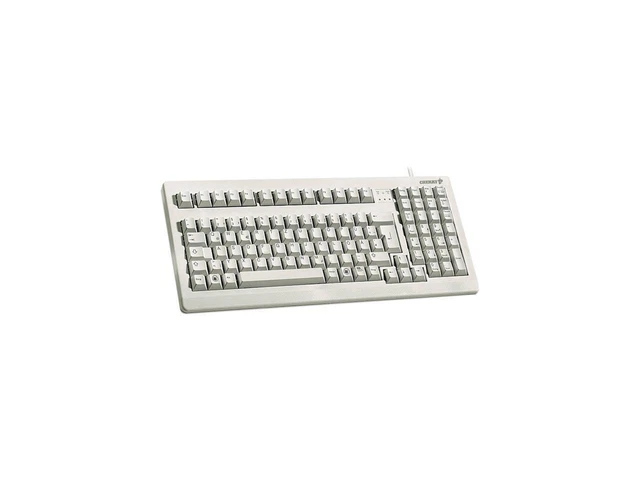 CHERRY G80-1800 Light Gray Wired Mechanical Keyboard (g80-1800lpceu-0)