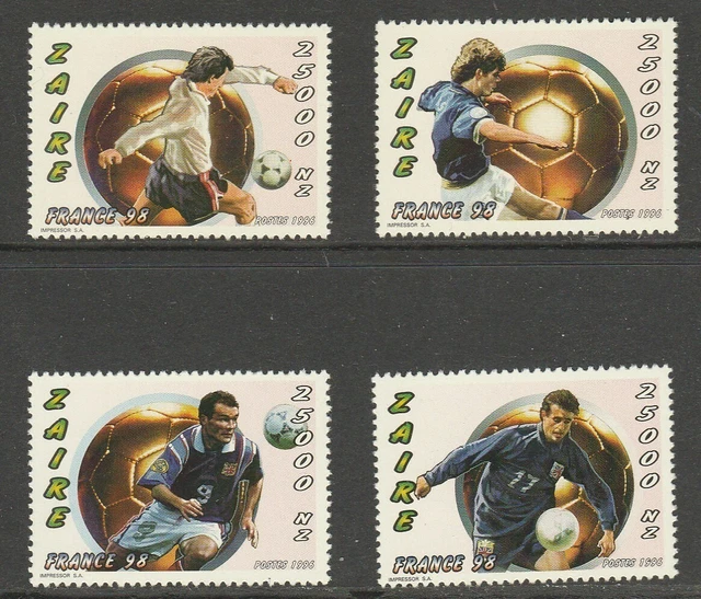 FWM 1998 in Frankreich,  Zaire  1191-94  **