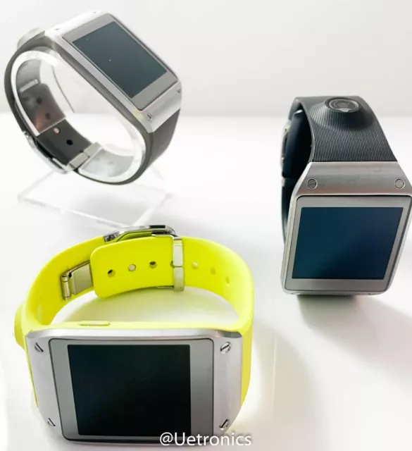 SAMSUNG GALAXY GEAR SM V700 Smartwatch 41mm Stainless Steel with Horn Camera 71.95 PicClick