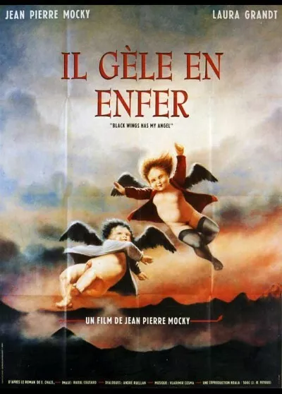 affiche du film IL GELE EN ENFER 120x160 cm