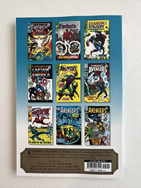 Mighty Marvel Masterworks Black Panther Vol 1 Softcover TPB NM 2