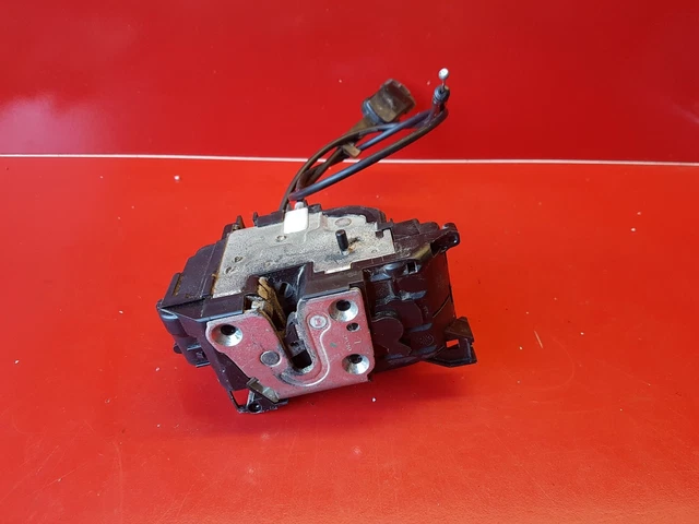 Gâche De Serrure Avant Gauche 5 Portes 4 Pins - Pour Renault Scénic 2 - Occasion Opérationnelle