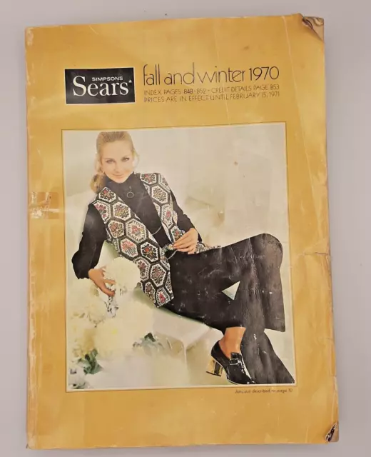 SIMPSON SEARS CATALOG Fall Winter 1966 Clothing Fashion MCM Girdles ...