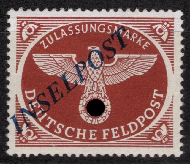 Dt. Reich Feldpost Mi-Nr 10 AbII postfrisch,  mit Agramer Aufdruck Befund