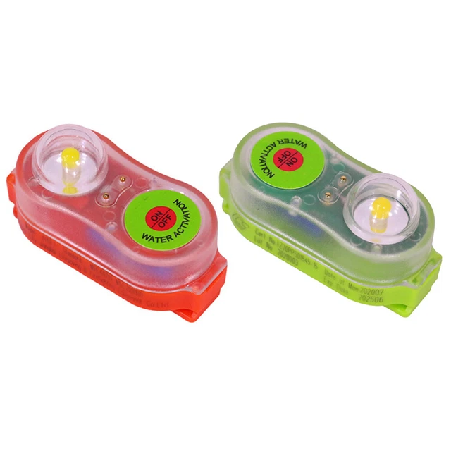 POSITION INDICATOR SURFING Life Jacket Light LED Self-Lighting Life ...