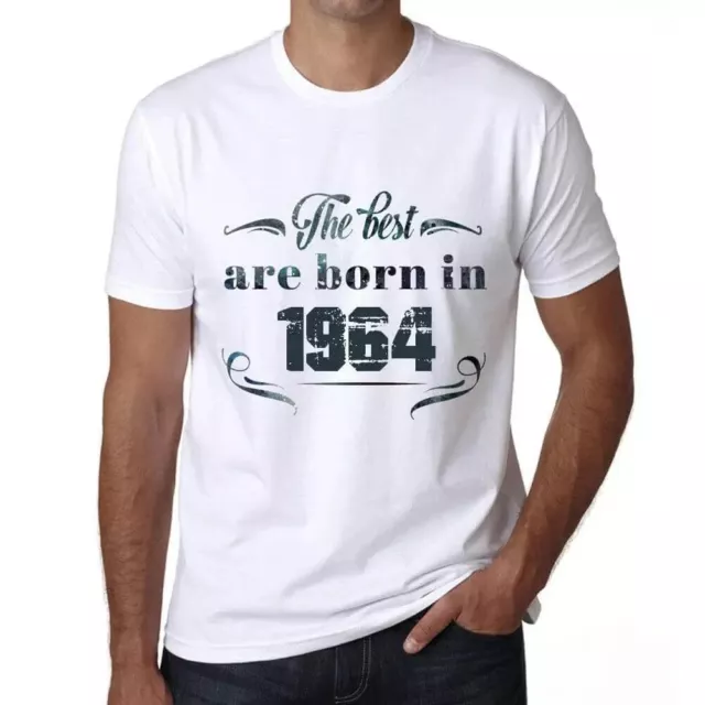 ULTRABASIC Homme Tee-Shirt Les Meilleurs Sont Nés En 1964 The Best Are Born in