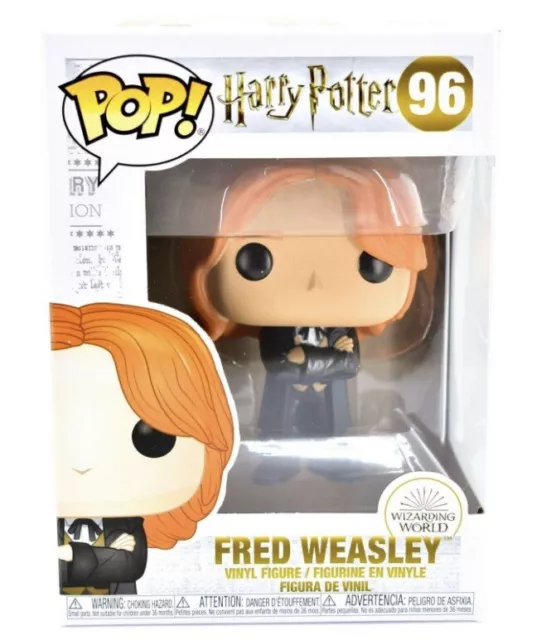 Funko Pop! Harry Potter Fred Weasley 96 verpackt Vinyl Figur Zauberer Welt Spielzeug