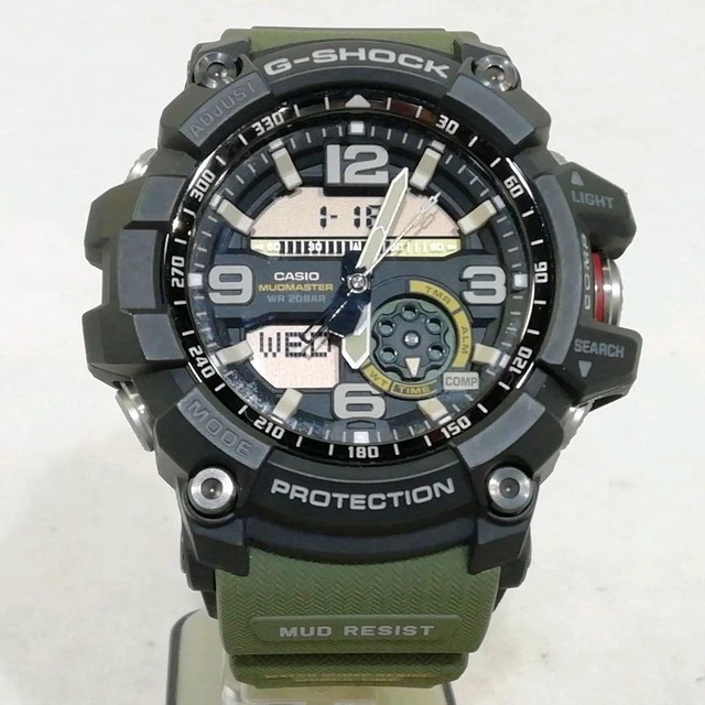 Used Casio GG 1000 Watch G SHOCK Mad Master Twin Sensor