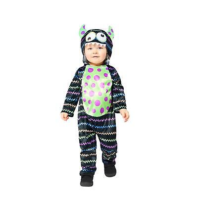 Amscan Per Bambini Piccolo Monster Halloween Costume Festa di Compleanno Tuta Costume 