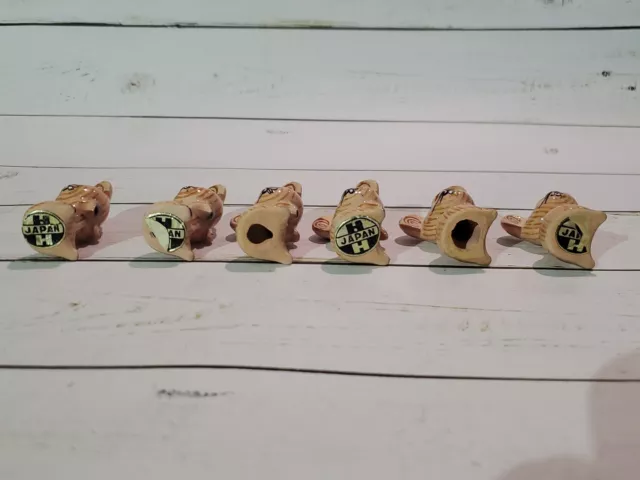 VTG Holt Howard Mice Merry Mouse "Cocktail Kibitzer" Original Toothpick Lot Of 6 2