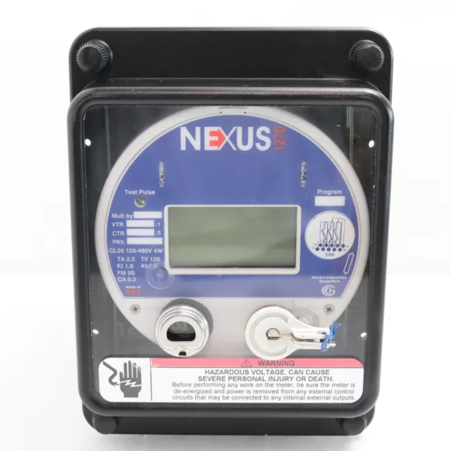 Nexus 1270 Digital Power Utility Billing Meter - High Performance, CL20 120-480V