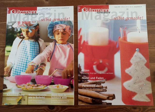 Gütermann creativ Magazin   selbst gemacht!    nähen - basteln - filzen - backen
