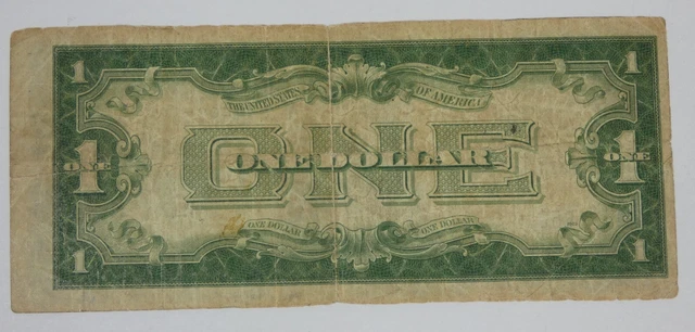 BARGAIN Series 1934 Blue Seal $1 Silver Certificate Note FINE  Fr#1606 4
