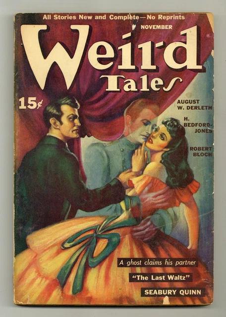 Weird Tales Pulp 1st Series Nov 1940 Vol. 35 #6 GD/VG 3.0