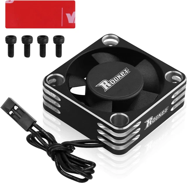 Motor Cooling Fan 30Mm RC Motor Heatsink 28000RPM ESC Cooling Fan for RC Car 1/8