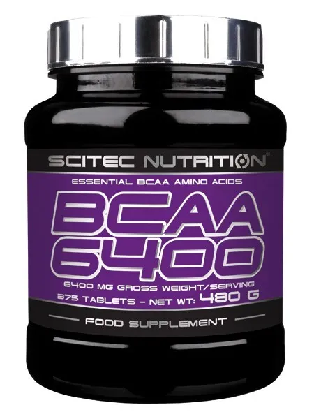Scitec Nutrition BCAA 6400 - 375 Tabletten 480 g - Essentielle Aminosäuren