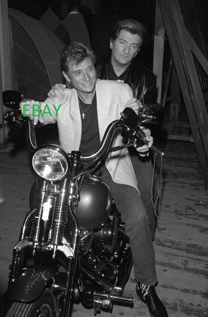 Eddy Mitchell et Johnny Hallyday - Enregistrement de l'émission Spécial