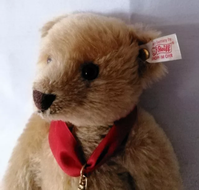 Steiff- 100 YR Collection teddy, Golden bear, 26cm fully jointed with White Tag.