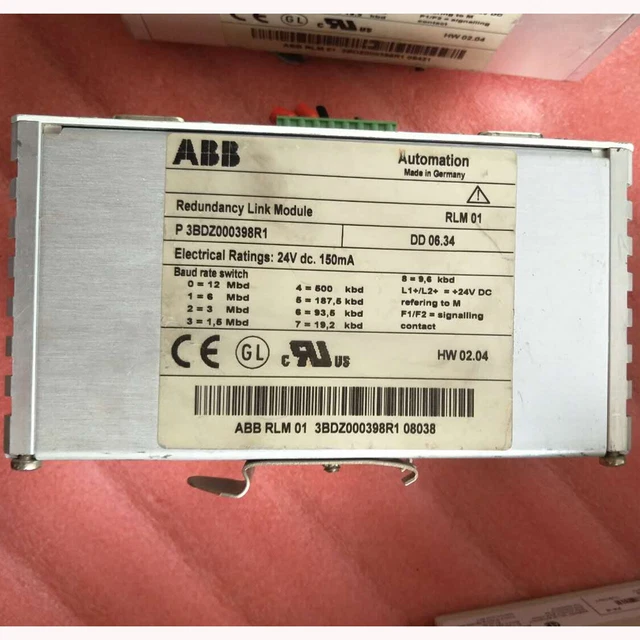 one abb New RLM01 3BDZ000398R1 Redundant connection module Fast Delivery