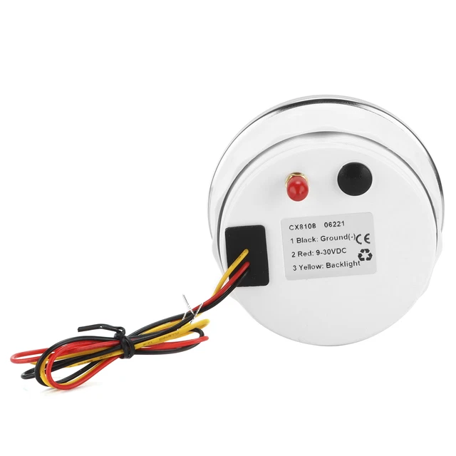 Black Dial Plate Car 3 In 1 GPS Speedometer Gauge With OLED Display Multifunctio
