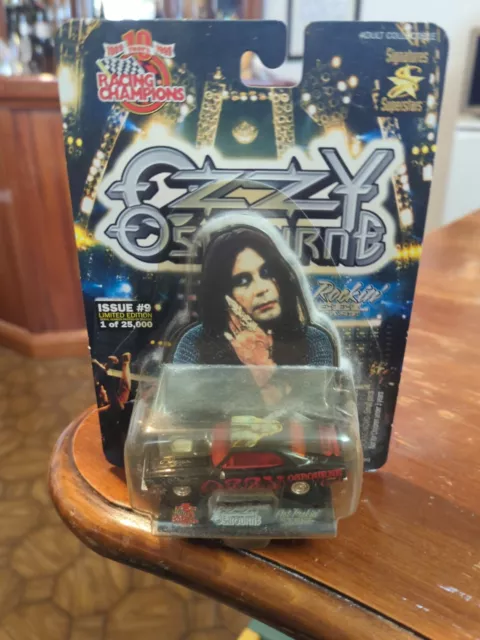 Ozzy Osbourne HOT ROCKIN Steel Die Cast LIMITED EDITION CAR Issue #9  1 of 25000