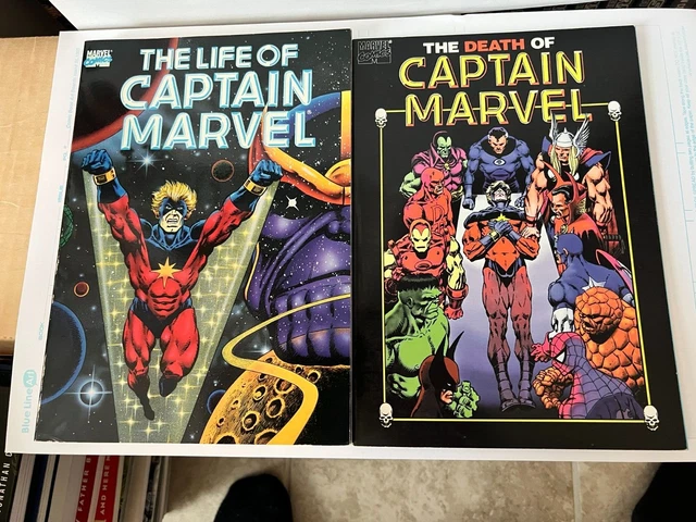 Death of Captain Marvel, LIfe of Captain Marvel TPB Jim Starlin (Thanos infinity