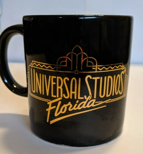 VINTAGE UNIVERSAL STUDIOS Theme Park Souvenir Coffee Mug Orlando