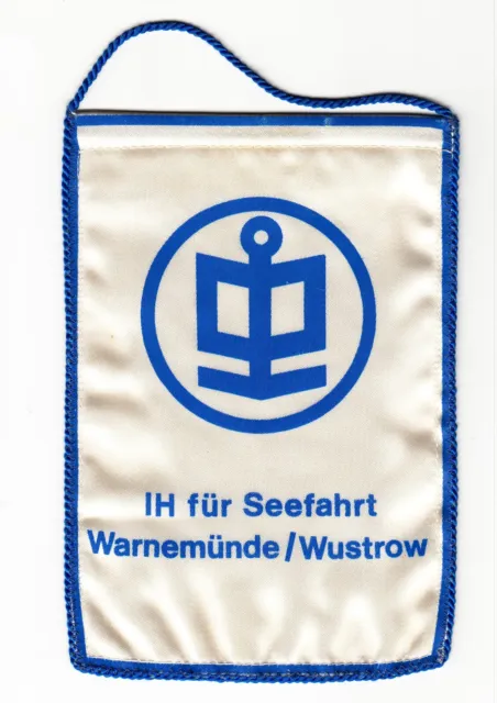 DDR Wimpel Ingenieurhochschule IH für Seefahrt Warnemünde / Wustrow
