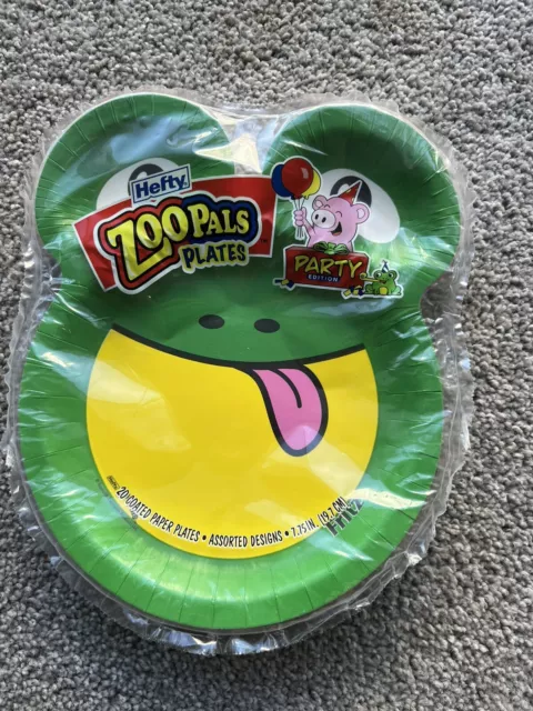 Hefty ZooPals Rainforest Plates - 20 Count - Party Edition