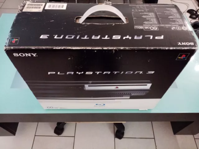 boite vide console PS3 playstation 3  60 GO retrocompatible avec cale