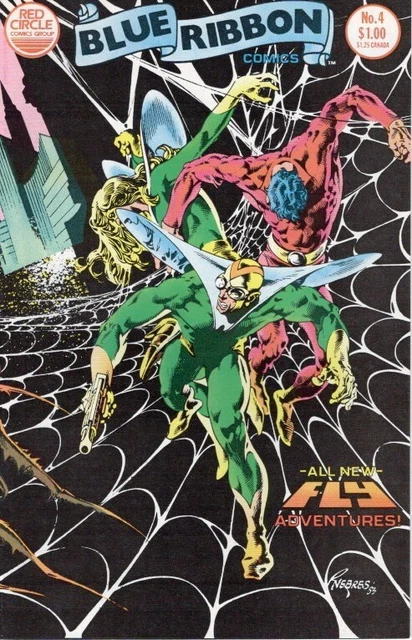 BLUE RIBBON COMICS v2 #4 (Red Circle/Archie, 1984), Mr Justice, Trevor von Eeden