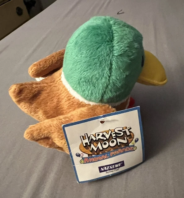 Nintendo Wii Harvest Moon Animal Parade Duck Plush New With Tags Natsume promo