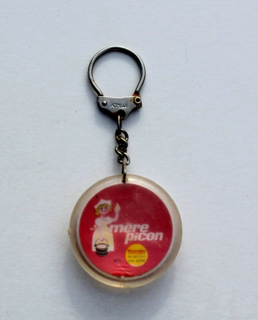 ANCIEN PORTE CLÉ / CLEF MERE PICON LAIT ALPES D4cm / RARE VINTAGE KEYCHAIN EUR 2,90