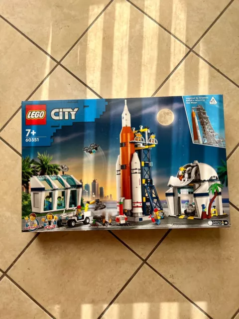 60351 LEGO City Centro Spaziale NUOVO;SIGILLATO; SPEDIZIONE RAPIDA