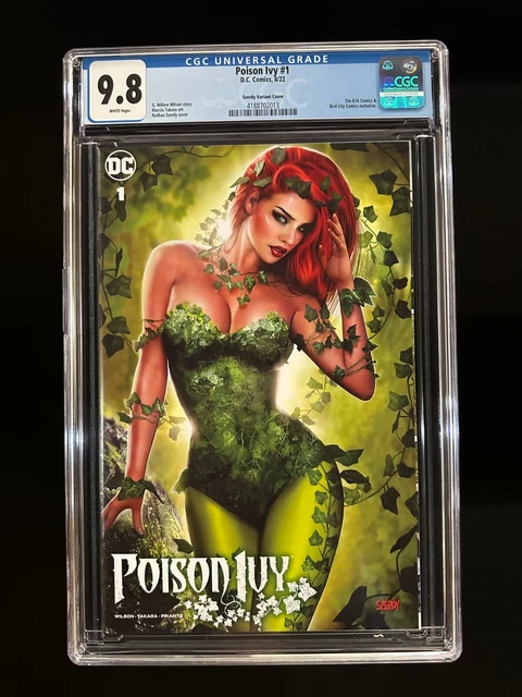 Poison Ivy #1 CGC 9.8 (2022) - Szerdy Variant Cover - 616 Comics & Bird City exc