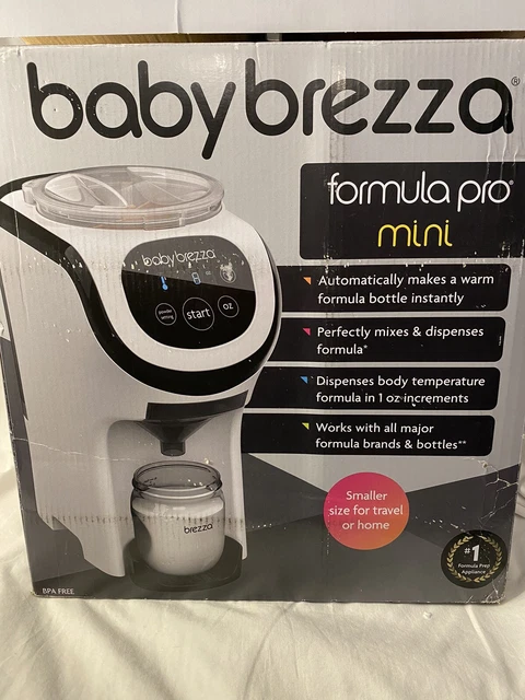 Baby Brezza ~ Formula Pro Mini ~ White/Black