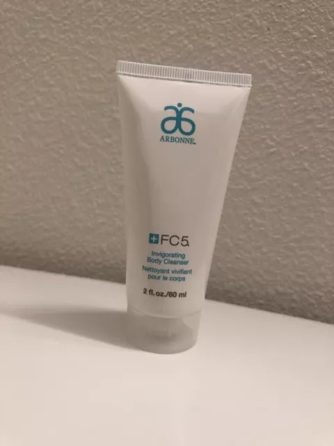 Arbonne FC5 Invigorating Body Cleanser 2oz New