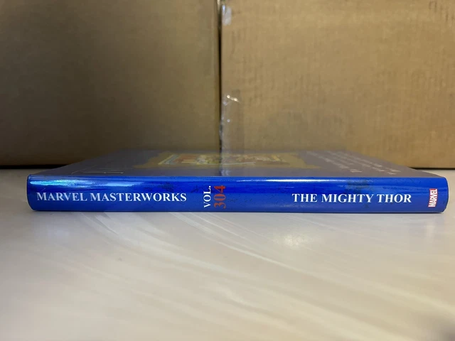 MARVEL MASTERWORKS MIGHTY THOR Vol 304 DM Vol 20 Gold Frame Variant HC SEALED 3