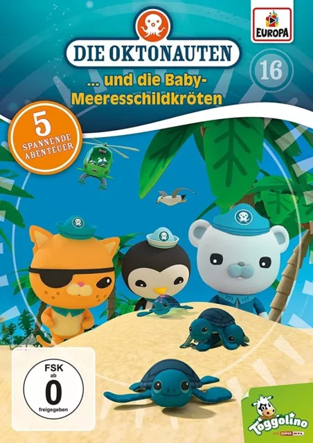 Die Oktonauten - 016: Und Die Baby-Meeresschildkröten   Dvd Neu