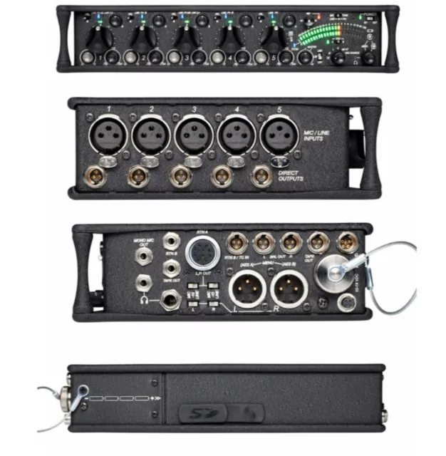 Sound Devices 552 Portable 5-Channel Production Mixer and Stereo Recorder