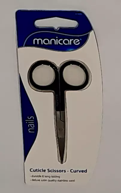 Manicare Nails Cuticle Scissors - Curved Brand New