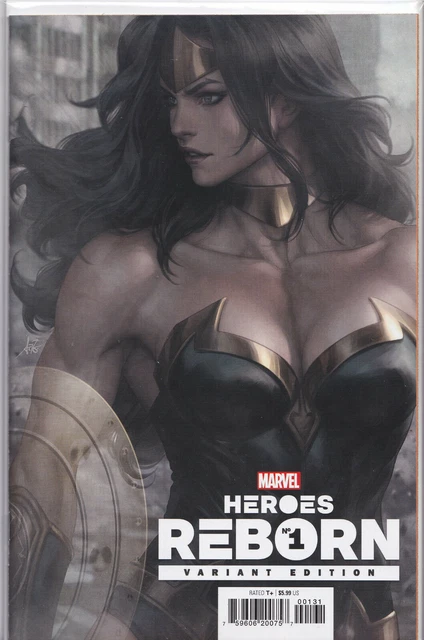 HEROES REBORN #1 (STANLEY "ARTGERM" LAU VARIANT) COMIC BOOK ~ Marvel Comics