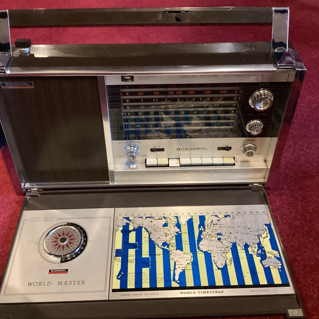 GENERAL TF-181 Solid State World Receiver 8 Bands – Tested