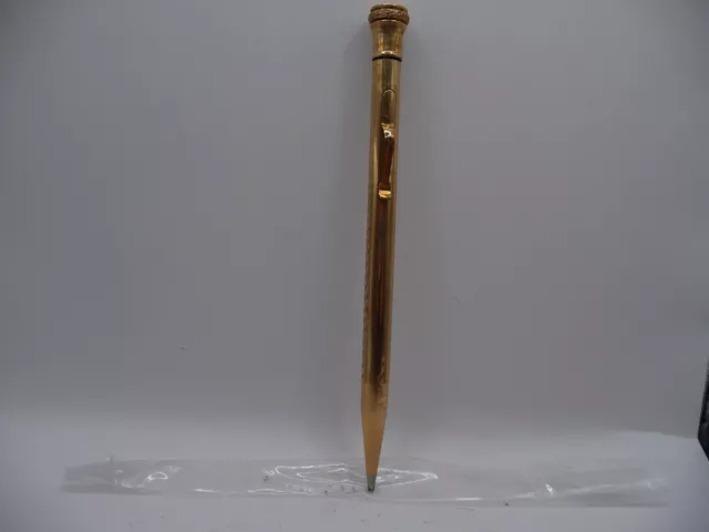 Wahl-Eversharp Vintage Gold Filled Pencil--l.lmm---working